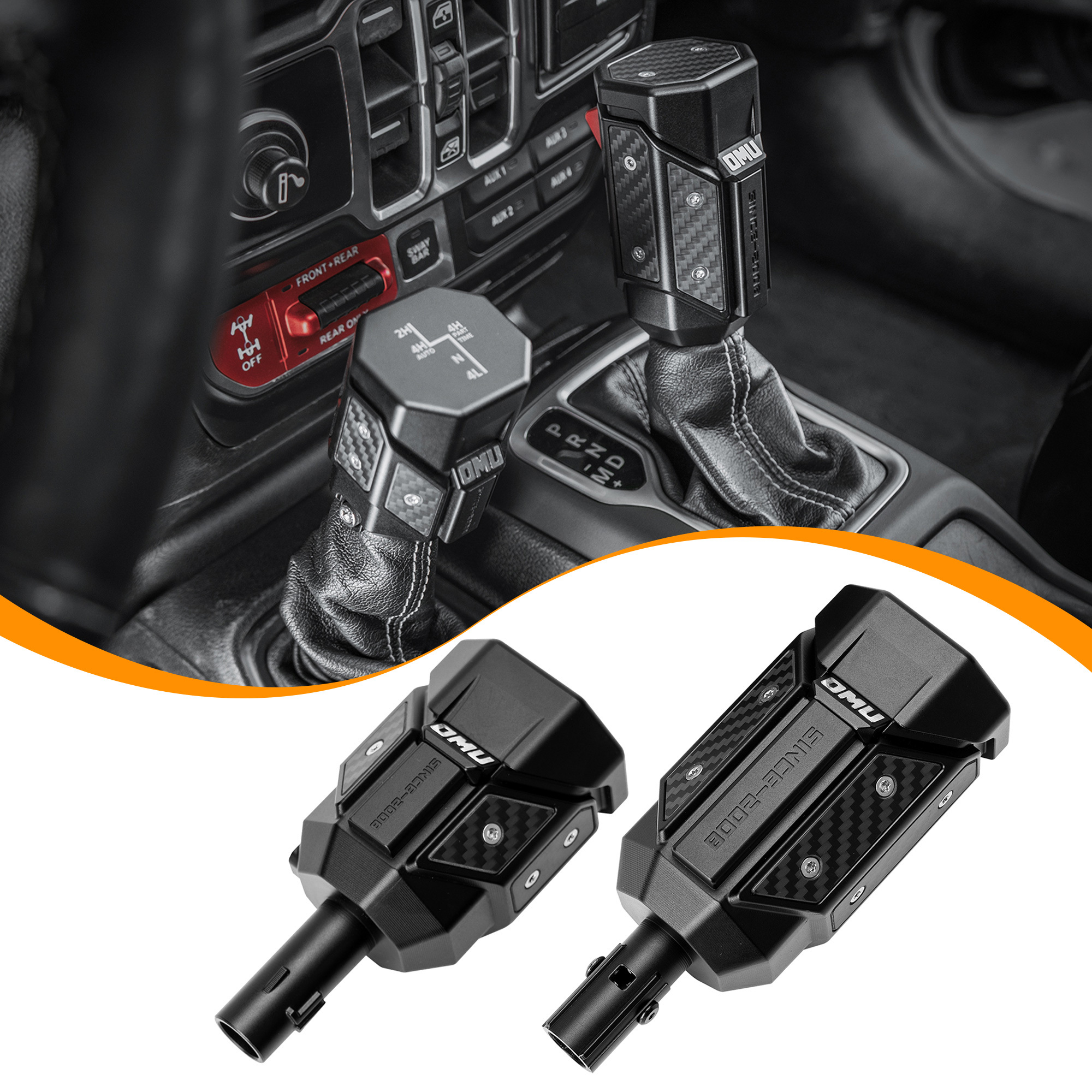 Aluminum alloy gear Shift-t knob automatic transmission transmission