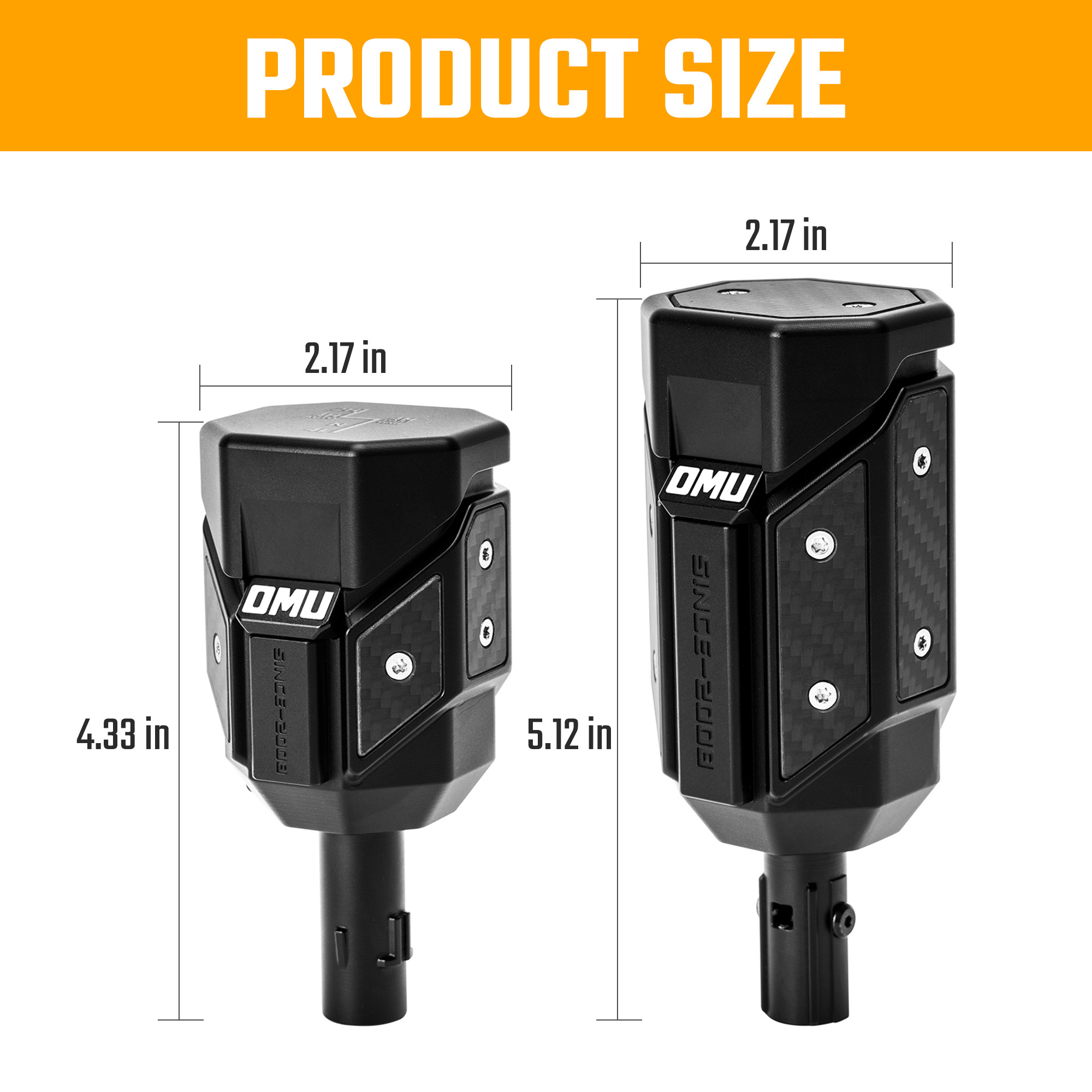 Aluminum alloy gear Shift-t knob automatic transmission transmission