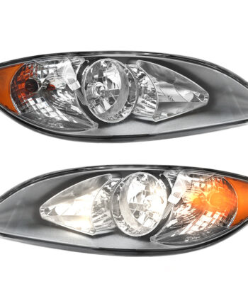 Chrome Headlights Assembly Compatible With International ProStar 2008-2016 Pair