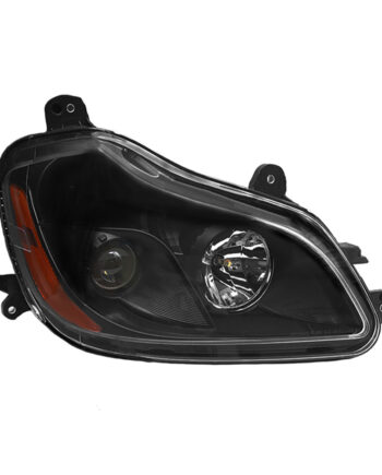 Black headlights compatible with Kenworth T680 2013-2021