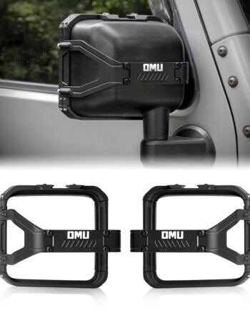 Rearview Mirror Rain Shield Frame For 2007-2018 Wrangler JK