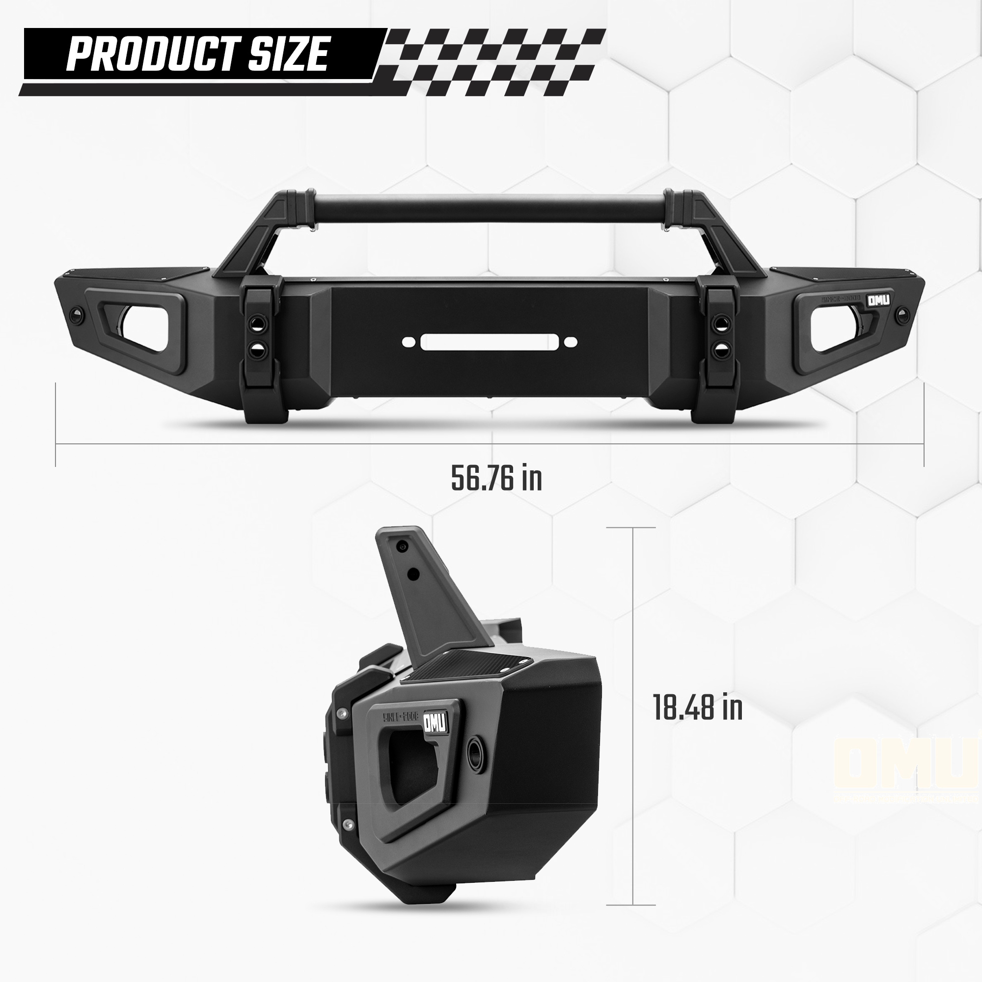 Front Bumper For Wrangler JL& Gladiator JT