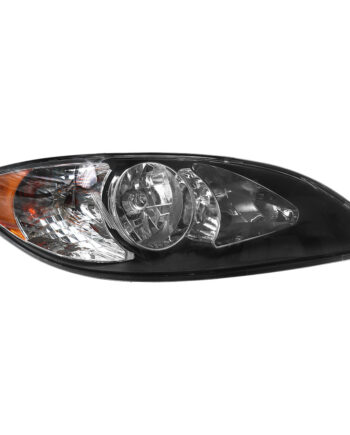 Black Headlights Assembly Compatible With International ProStar 2008-2016 Right Passenger Side